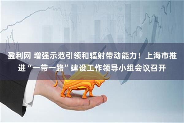 盈利网 增强示范引领和辐射带动能力！上海市推进“一带一路”建设工作领导小组会议召开
