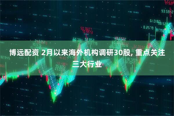 博远配资 2月以来海外机构调研30股, 重点关注三大行业