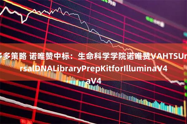 金多多策略 诺唯赞中标：生命科学学院诺唯赞VAHTSUniversalDNALibraryPrepKitforIlluminaV4
